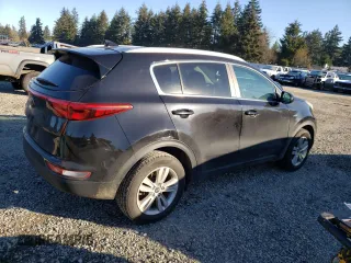 2017 Kia Sportage LX with VIN KNDPMCAC7H7108194, listed as a Copart auction lot 42813135 with 128,197 mi miles and Clean Title. Bid and sale history available at carsss.com. Image 3.