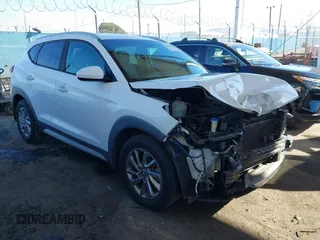 2017 Hyundai Tucson SE with VIN KM8J33A43HU464978, listed as a IAAI auction lot 41655832 with 135,359 mi miles. Bid and sale history available at carsss.com. Image 1.