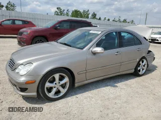2006 Mercedes-Benz C 230 Sport with VIN WDBRF52J56F789209, listed as a Copart auction lot 59840895 with 157,538 mi miles and Salvage title. Bid and sale history available at DreamBid. Image 1.