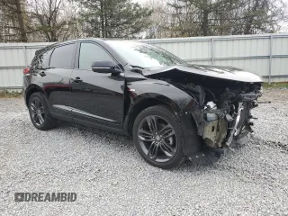 2022 Acura RDX w/A-Spec Package with VIN 5J8TC2H62NL008830, listed as a Copart auction lot 77151874 with 16,267 mi miles and Salvage Title. Bid and sale history available at carsss.com. Image 4.