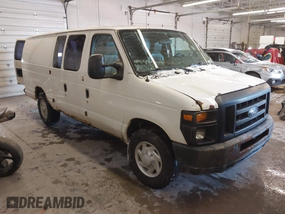 2010 Ford Econoline Cargo Commercial with VIN 1FTNS2EW4ADA15359, listed as a IAAI auction lot 41450356 with 187,685 mi miles and . Bid and sale history available at carsss.com. Image 1.