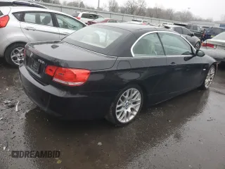 2007 BMW 3 Series 328i with VIN WBAWR33567PX78360, listed as a Copart auction lot 87157054 with 100,808 mi miles and Salvage title. Bid and sale history available at DreamBid. Image 3.