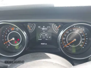 2021 Jeep Wrangler Unlimited Willys с VIN 1C4HJXDNXMW815548, выставлен на аукционе IAAI как лот 42226665 с пробегом 55 457 миль миль и . История ставок и продаж доступна на DreamBid. Изображение 7.