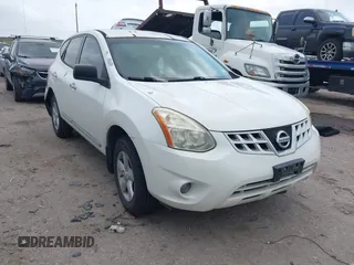 2012 Nissan Rogue S with VIN JN8AS5MTXCW289670, listed as a IAAI auction lot 41973063 with 182,715 mi miles. Bid and sale history available at carsss.com. Image 1.