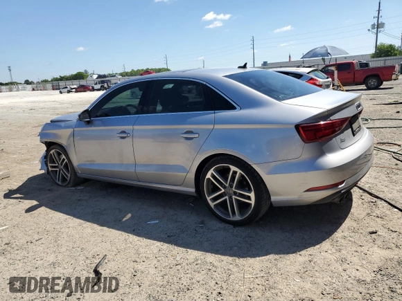 2019 Audi A3 Sedan Premium with VIN WAUAUGFF8K1016034, listed as a Copart auction lot 53133225 with 84,369 mi miles and Non Repairable. Bid and sale history available at carsss.com. Image 2.