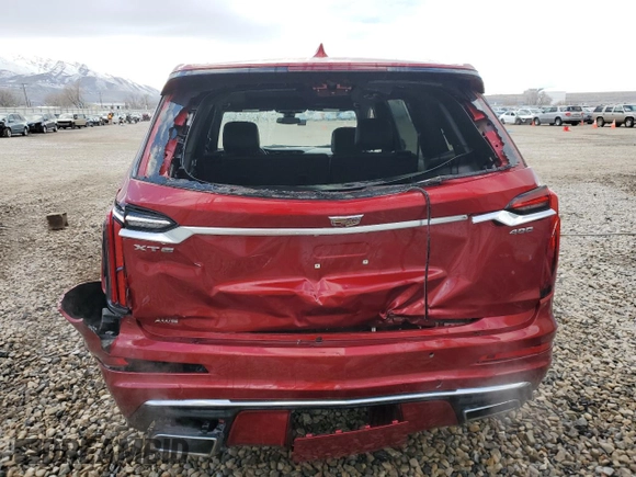 2023 Cadillac XT6 AWD Premium Luxury с VIN 1GYKPDRS8PZ183020, выставлен на аукционе Copart как лот 49917685 с пробегом 43 436 миль миль и На запчасти • Non repairable. История ставок и продаж доступна на DreamBid. Изображение 6.