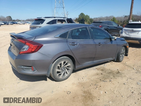 2016 Honda Civic Sedan EX with VIN 19XFC2F74GE005446, listed as a Copart auction lot 47632935 with 152,351 mi miles and Salvage Title. Bid and sale history available at carsss.com. Image 3.