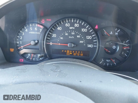 2004 Nissan Titan LE with VIN 1N6AA07A74N568235, listed as a IAAI auction lot 41713080 with 187,318 mi miles and . Bid and sale history available at DreamBid. Image 7.
