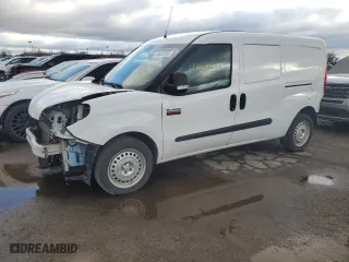 2021 Ram ProMaster City Cargo Van Tradesman with VIN ZFBHRFAB2M6V35882, listed as a Copart auction lot 48037555 with 83,394 mi miles and Clean Title. Bid and sale history available at carsss.com. Image 1.