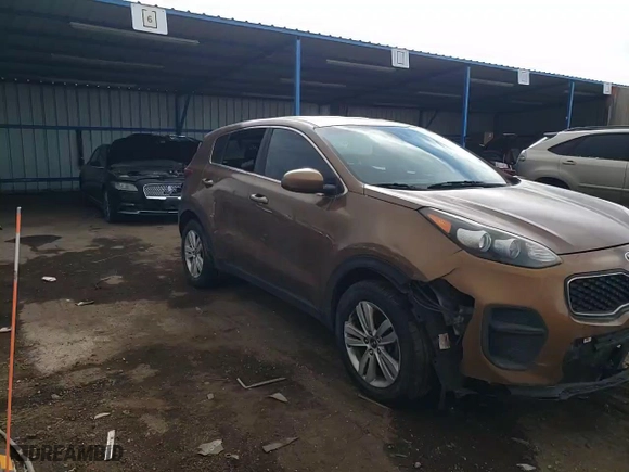 2018 Kia Sportage LX with VIN KNDPM3AC8J7350160, listed as a Copart auction lot 44314485 with 0 mi miles and Salvage Title. Bid and sale history available at carsss.com. Image 11.