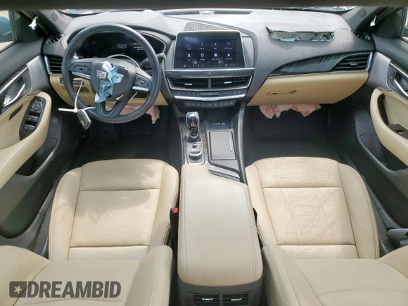 2023 Cadillac CT5 Premium Luxury with VIN 1G6DN5RW6P0131809, listed as a Copart auction lot 67114565 with 14,064 mi miles and Salvage title. Bid and sale history available at DreamBid. Image 8.