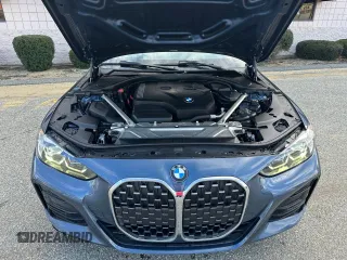 2021 BMW 4 Series 430i with VIN WBA53AP06MCF42734, listed as a Copart auction lot 55819075 with 121,670 mi miles and Clean Title. Bid and sale history available at carsss.com. Image 7.