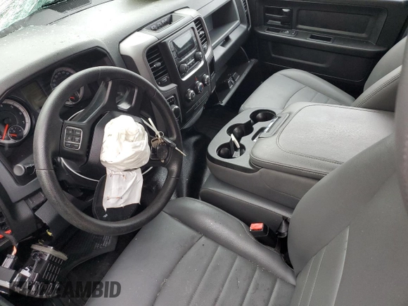 2017 Ram 1500 Tradesman with VIN 1C6RR7FGXHS545916, listed as a Copart auction lot 50322525 with 62,924 mi miles and Salvage title. Bid and sale history available at DreamBid. Image 7.