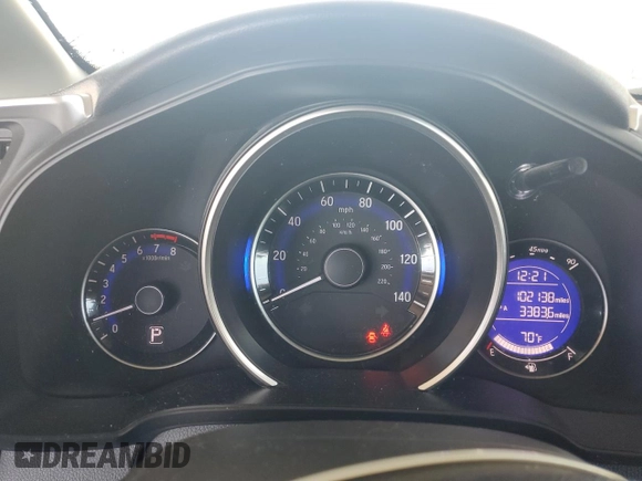 2016 Honda Fit LX with VIN JHMGK5H58GX031938, listed as a Copart auction lot 63101705 with 102,138 mi miles and Salvage title. Bid and sale history available at DreamBid. Image 9.