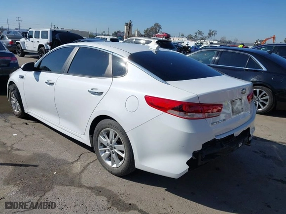 2018 Kia Optima LX with VIN 5XXGT4L3XJG208874, listed as a IAAI auction lot 41592695 with 40,978 mi miles. Bid and sale history available at carsss.com. Image 3.