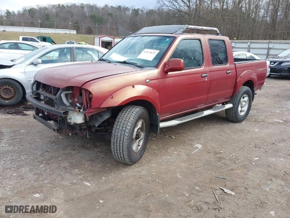 2001 Nissan Frontier 4WD XE with VIN 1N6ED27Y71C307647, listed as a IAAI auction lot 41525632 with 200,792 mi miles. Bid and sale history available at carsss.com. Image 2.