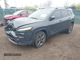 2016 Jeep Cherokee Latitude with VIN 1C4PJMCB6GW301105, listed as a IAAI auction lot 42045795 with 105,758 mi miles and . Bid and sale history available at carsss.com. Image 2.