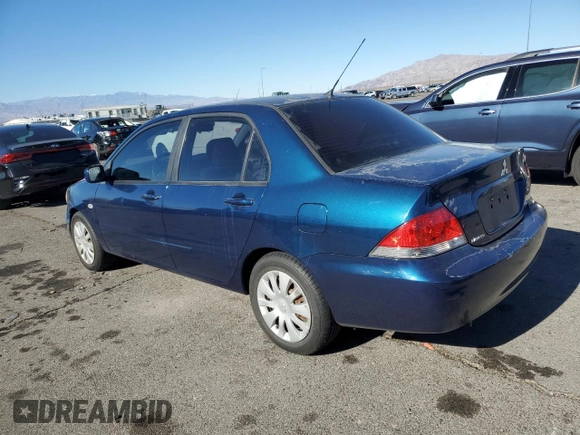 2006 Mitsubishi Lancer ES with VIN JA3AJ26E06U005702, listed as a Copart auction lot 81336174 with 54,824 mi miles and Clean Title. Bid and sale history available at carsss.com. Image 2.