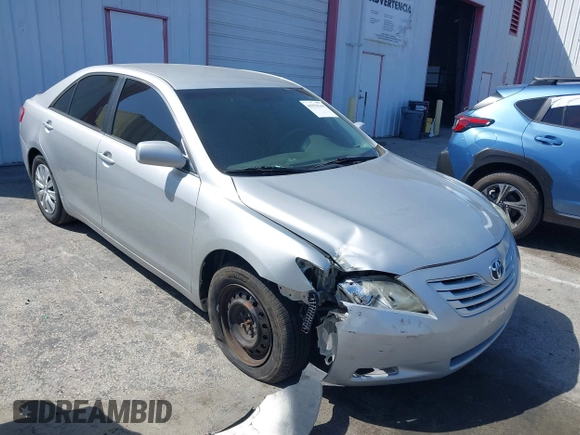 2007 Toyota Camry CE with VIN 4T1BE46K87U187206, listed as a IAAI auction lot 41970144 with 125,295 mi miles. Bid and sale history available at carsss.com. Image 1.