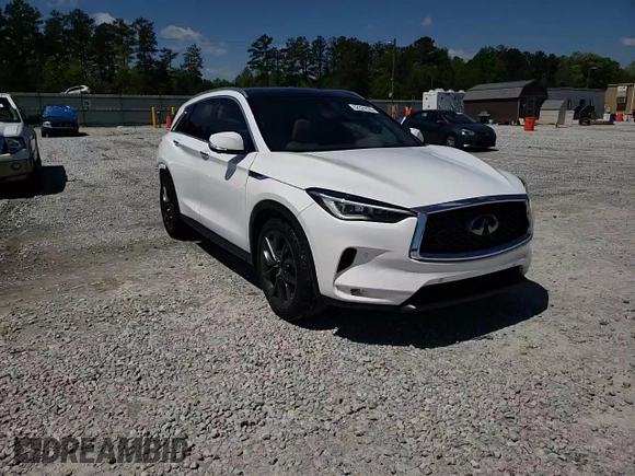 2019 Infiniti QX50 LUXE with VIN 3PCAJ5M15KF120544, listed as a Copart auction lot 52324035 with 55,618 mi miles and Salvage Title. Bid and sale history available at carsss.com. Image 15.