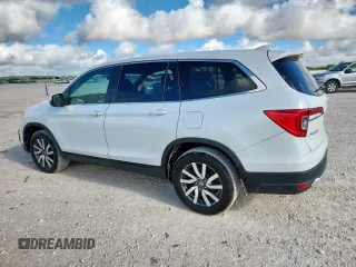 2022 Honda Pilot EX-L with VIN 5FNYF6H59NB003105, listed as a Copart auction lot 62998185 with 50,238 mi miles and Clean title. Bid and sale history available at DreamBid. Image 2.