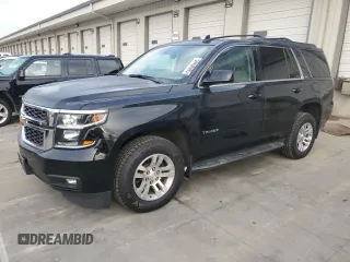 2019 Chevrolet Tahoe LT z VIN 1GNSKBKC2KR349527, wystawiony jako Copart lot #58496695 z przebiegiem 128 590 mil mil oraz Szkoda całkowita • Salvage title. Historia ofert i sprzedaży dostępna na DreamBid. Obrazek 1.