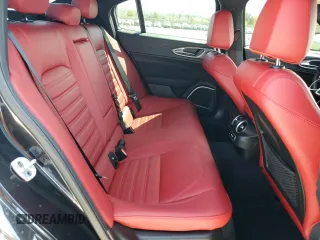 2022 Alfa Romeo Giulia Veloce with VIN ZARFAMBN1N7660074, listed as a Copart auction lot 52597895 with 38,959 mi miles and Salvage Title. Bid and sale history available at carsss.com. Image 10.