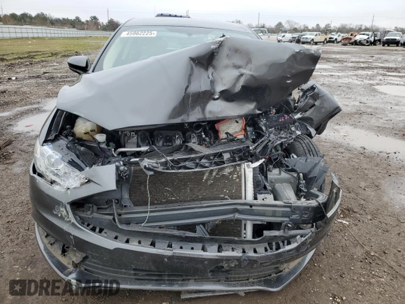 2018 Ford Fusion S with VIN 3FA6P0G73JR164990, listed as a Copart auction lot 45962225 with 0 mi miles and Salvage Title. Bid and sale history available at carsss.com. Image 5.