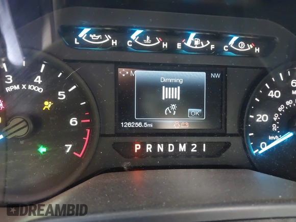 2016 Ford F-150 XL with VIN 1FTEW1CG9GKE76975, listed as a IAAI auction lot 41341159 with 126,256 mi miles and . Bid and sale history available at carsss.com. Image 15.