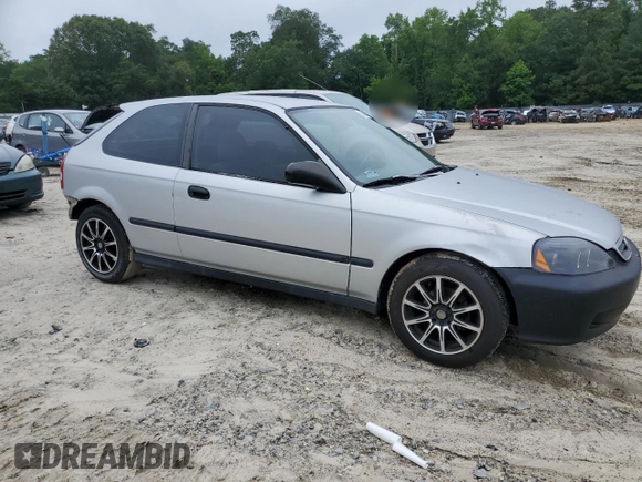 2000 Honda Civic DX z VIN 2HGEJ6443YH110889, wystawiony jako Copart lot #59706655 z przebiegiem 42 202 mil mil oraz Szkoda całkowita • Salvage title. Historia ofert i sprzedaży dostępna na DreamBid. Obrazek 4.