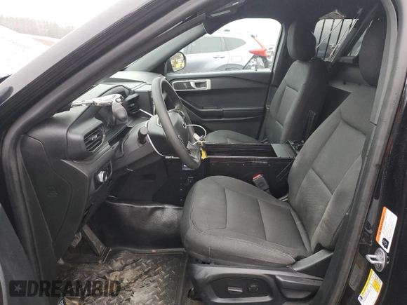 2023 Ford Explorer with VIN 1FM5K8AC7PGA17611, listed as a Copart auction lot 86023054 with 31,574 mi miles and Salvage title. Bid and sale history available at DreamBid. Image 7.