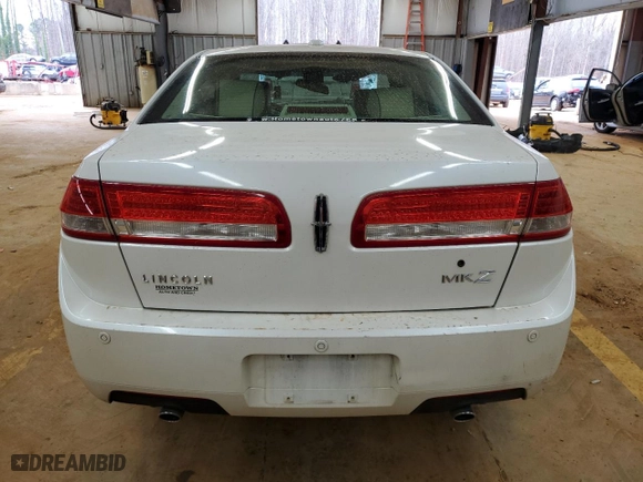 2011 Lincoln MKZ with VIN 3LNHL2GC1BR767344, listed as a Copart auction lot 43369785 with 0 mi miles and Salvage Title. Bid and sale history available at carsss.com. Image 6.