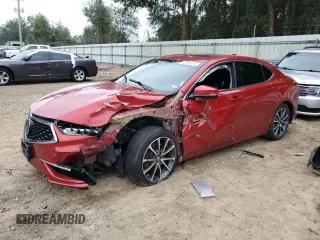 2020 Acura TLX with VIN 19UUB2F37LA003762, listed as a Copart auction lot 79955024 with 56,434 mi miles and Non Repairable. Bid and sale history available at carsss.com. Image 1.