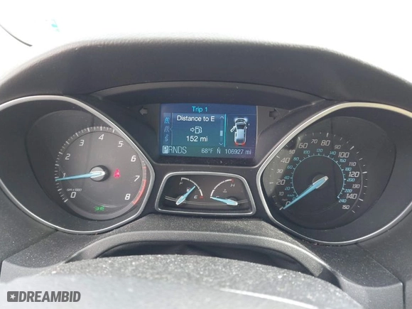 2012 Ford Focus SEL with VIN 1FAHP3H27CL387869, listed as a IAAI auction lot 41976528 with 106,927 mi miles. Bid and sale history available at carsss.com. Image 7.