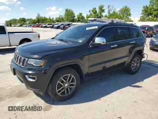 2017 Jeep Grand Cherokee Limited z VIN 1C4RJFBG7HC861381, wystawiony jako Copart lot #58143755 z przebiegiem 101 095 mil mil oraz Czysty tytuł • Clean title. Historia ofert i sprzedaży dostępna na DreamBid. Obrazek 1.