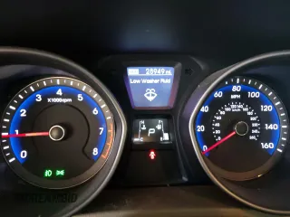 2016 Hyundai Elantra GT with VIN KMHD35LH1GU259084, listed as a Copart auction lot 74290494 with 28,949 mi miles and Salvage Title. Bid and sale history available at carsss.com. Image 9.