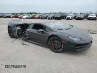 2019 Lamborghini Huracan z VIN ZHWUC2ZF3KLA11551, wystawiony jako Copart lot #45442774 z przebiegiem Nie podano mil oraz Nie do naprawy. Historia ofert i sprzedaży dostępna na DreamBid. Obrazek 4.