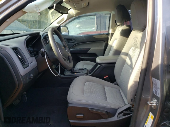 2021 Chevrolet Colorado 2WD Work Truck with VIN 1GCGSBEN8M1299200, listed as a Copart auction lot 41637655 with 51,757 mi miles and Salvage title. Bid and sale history available at DreamBid. Image 7.