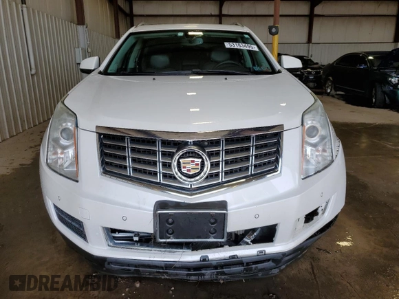 2015 Cadillac SRX Luxury Collection with VIN 3GYFNEE36FS520937, listed as a Copart auction lot 53183495 with 111,946 mi miles and Salvage Title. Bid and sale history available at carsss.com. Image 5.