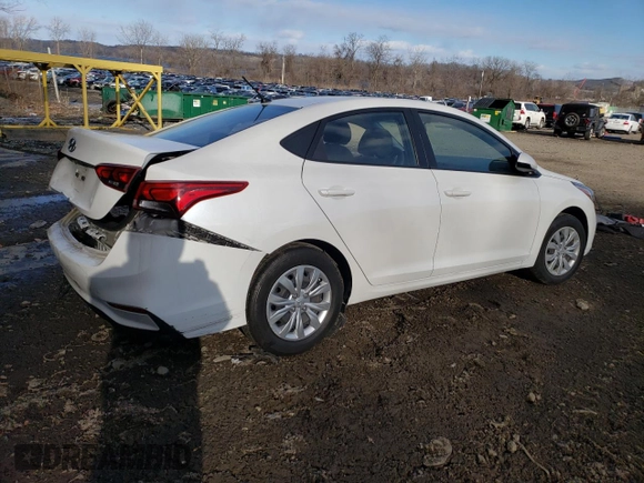 2018 Hyundai Accent SEL with VIN 3KPC24A30JE033693, listed as a Copart auction lot 39515263 with 0 mi miles. Bid and sale history available at carsss.com. Image 3.
