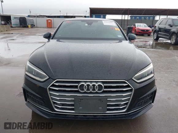 2018 Audi A5 Premium Plus with VIN WAUTNAF56JA049039, listed as a IAAI auction lot 41868983 with 81,551 mi miles and . Bid and sale history available at DreamBid. Image 12.
