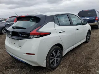 2020 Nissan LEAF with VIN 1N4BZ1BP6LC311665, listed as a Copart auction lot 79530784 with 15,170 mi miles and Salvage title. Bid and sale history available at DreamBid. Image 3.