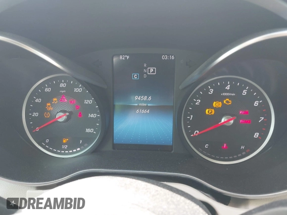 2019 Mercedes-Benz C 300 with VIN 55SWF8EB2KU316763, listed as a IAAI auction lot 42072583 with 61,664 mi miles and . Bid and sale history available at carsss.com. Image 7.