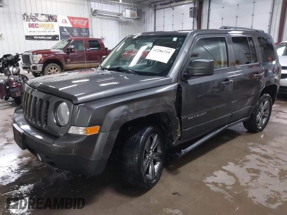 2015 Jeep Patriot High Altitude with VIN 1C4NJRFB8FD245162, listed as a IAAI auction lot 42286719 with 78,191 mi miles and . Bid and sale history available at DreamBid. Image 2.