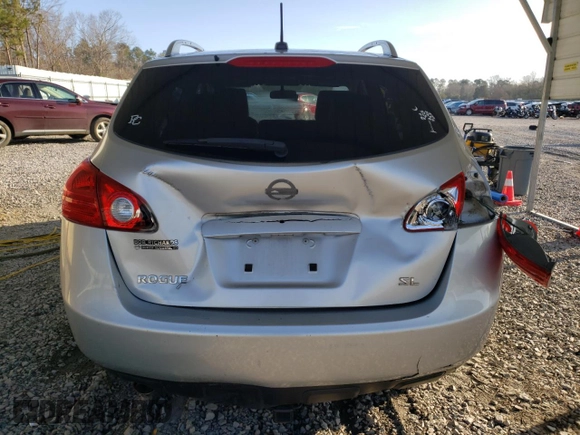 2009 Nissan Rogue SL with VIN JN8AS58T09W320783, listed as a Copart auction lot 47714395 with 160,460 mi miles and Salvage Title. Bid and sale history available at DreamBid. Image 6.
