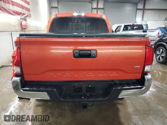 2017 Toyota Tacoma SR5 with VIN 3TMCZ5AN3HM073107, listed as a Copart auction lot 50104575 with 93,942 mi miles and Salvage Title. Bid and sale history available at carsss.com. Image 6.