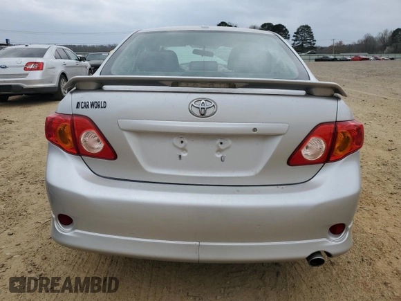 2010 Toyota Corolla with VIN 1NXBU4EE7AZ356685, listed as a Copart auction lot 48811645 with Not Provided miles and Salvage Title. Bid and sale history available at DreamBid. Image 6.