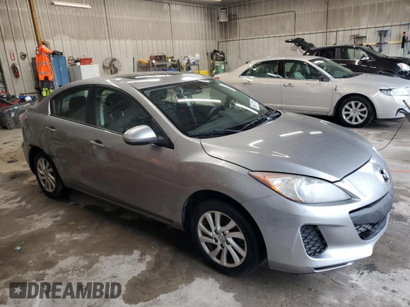 2012 Mazda 3 i Touring with VIN JM1BL1V82C1538637, listed as a Copart auction lot 56417155 with 239,110 mi miles and Clean Title. Bid and sale history available at DreamBid. Image 4.