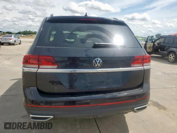 2021 Volkswagen Atlas S with VIN 1V2AP2CA2MC501698, listed as a Copart auction lot 60800245 with 159,721 mi miles and Clean title. Bid and sale history available at DreamBid. Image 6.