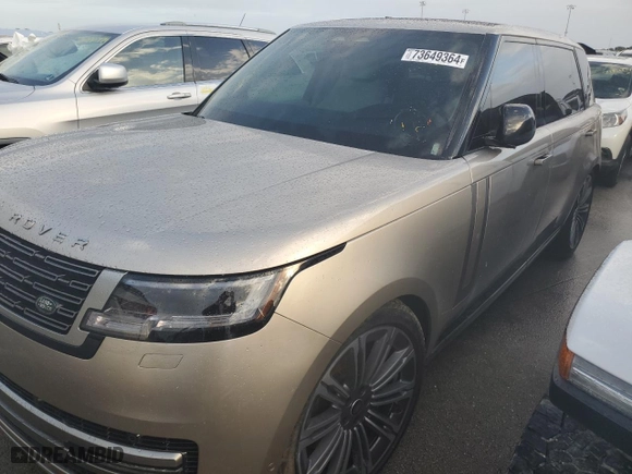 2024 Land Rover Range Rover SE with VIN SALKPBE98RA208571, listed as a Copart auction lot 73649364 with 0 mi miles and Non Repairable. Bid and sale history available at carsss.com. Image 1.
